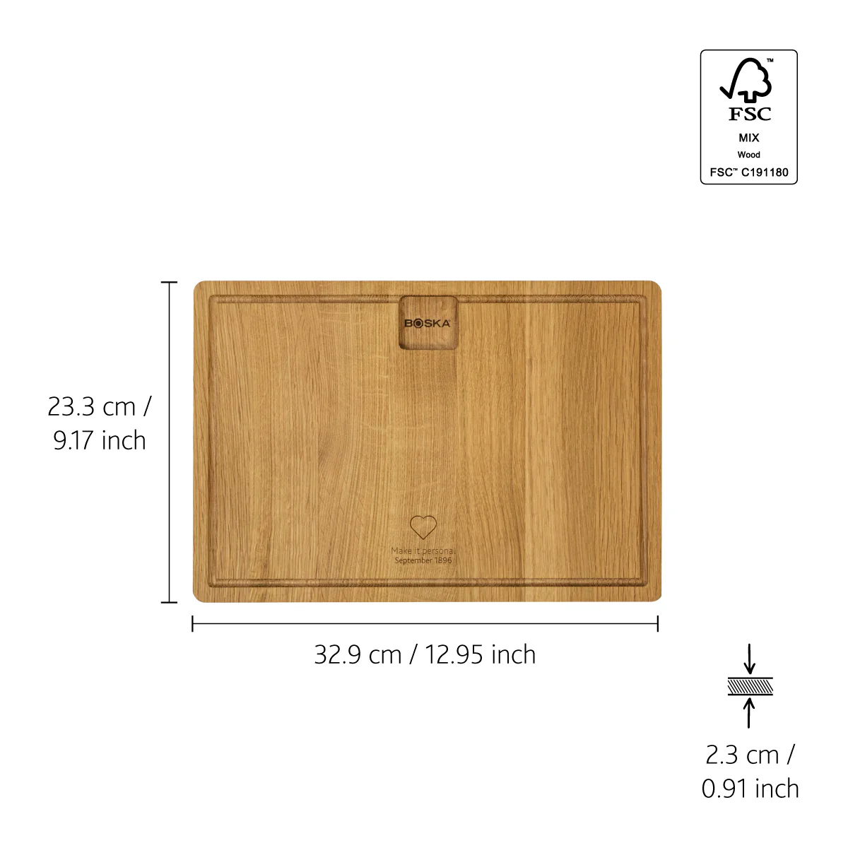 Gepersonaliseerd Dining Board Friends M - 33 cm - Image 6