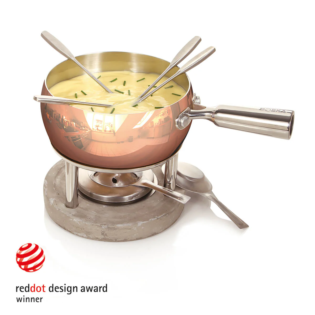 Fondueset Koper - 1,7 L - Image 3