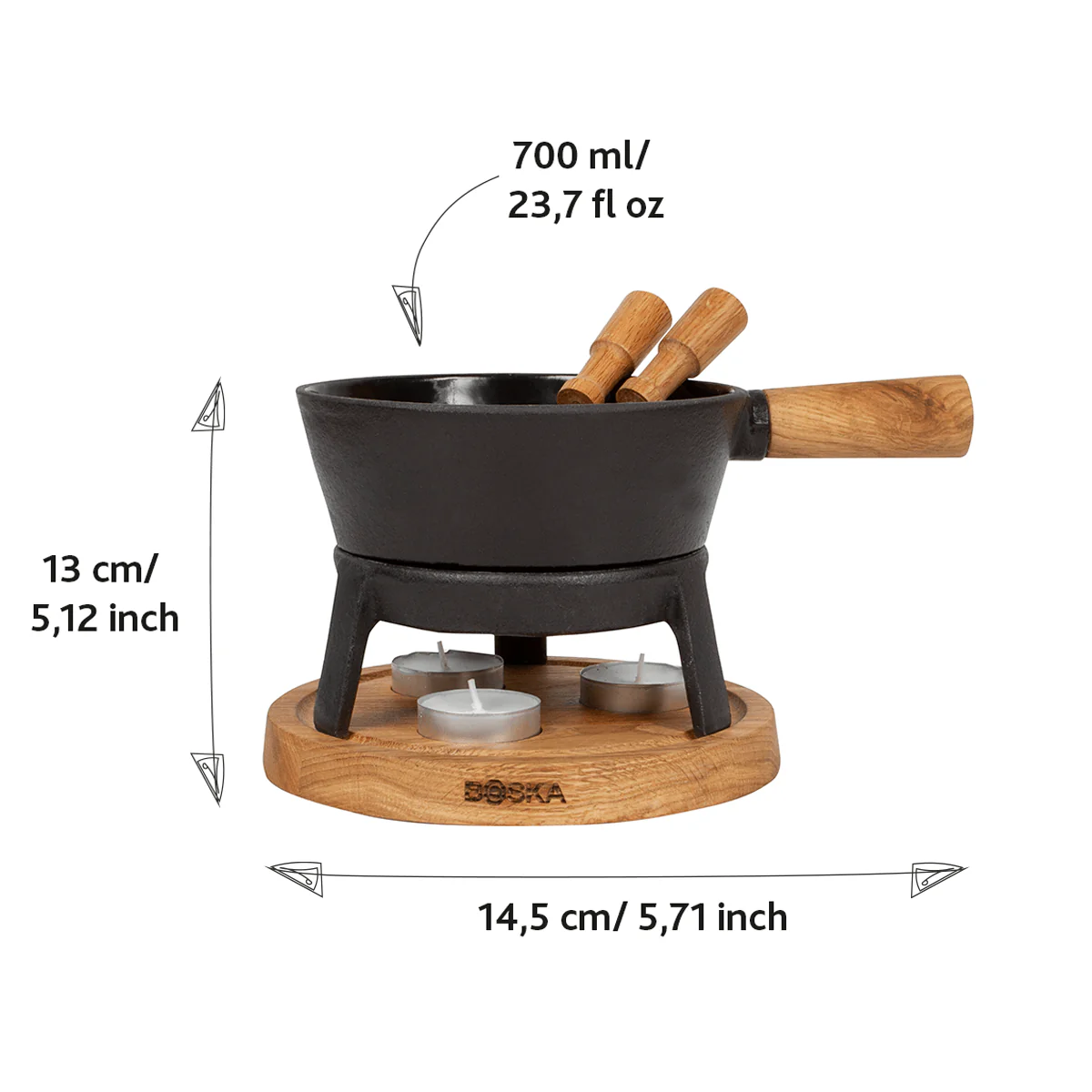 Fondueset Pro S - 700 ml - Image 5