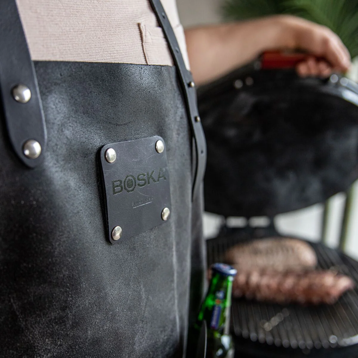 Mr. Smith BBQ Schort Zwart - Image 3