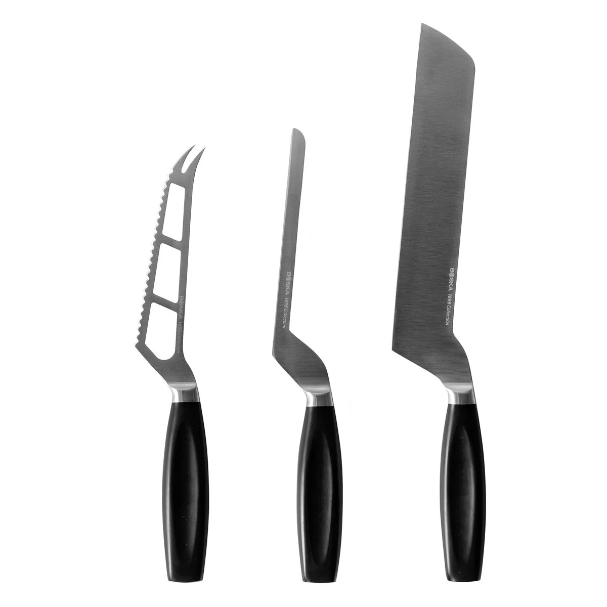 Professioneel Kaasmes Halfhard - Zwart 210 mm - Image 4