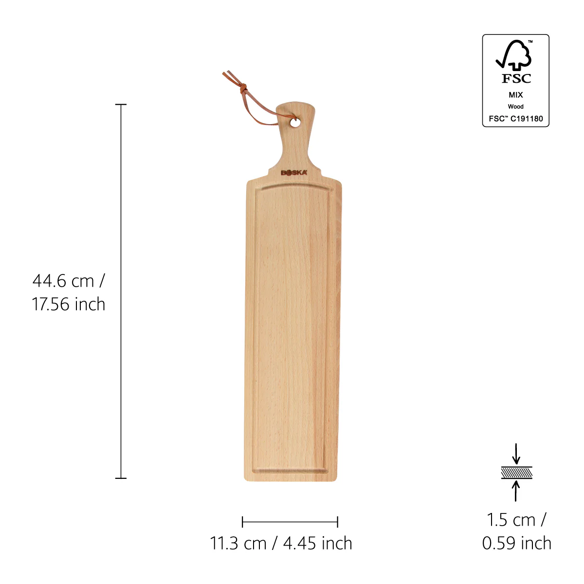 Serveerplank Amigo M - 35,6 cm - Image 3