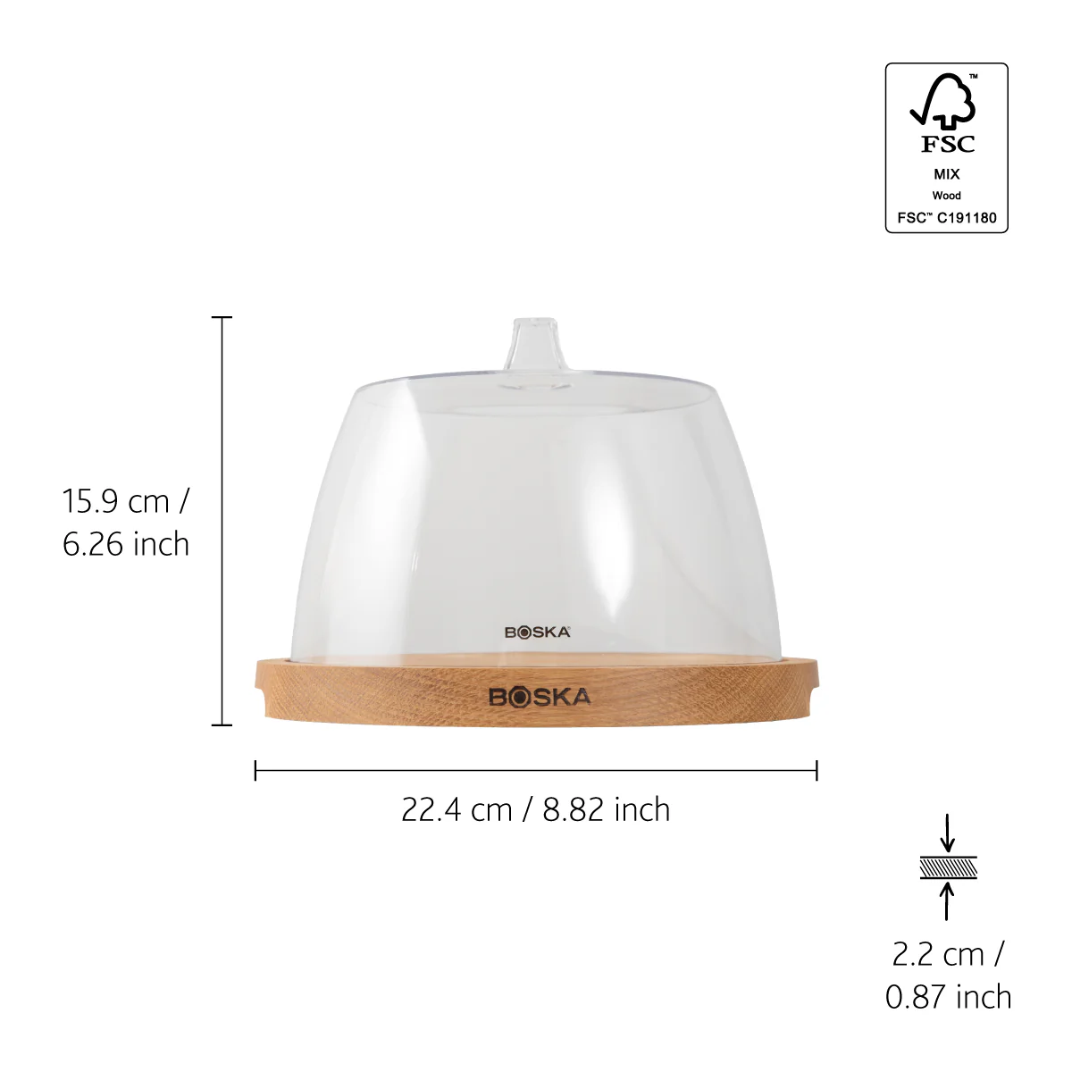 Serveerplank Rond Friends met Stolp - ⌀ 23,8 cm - Image 7