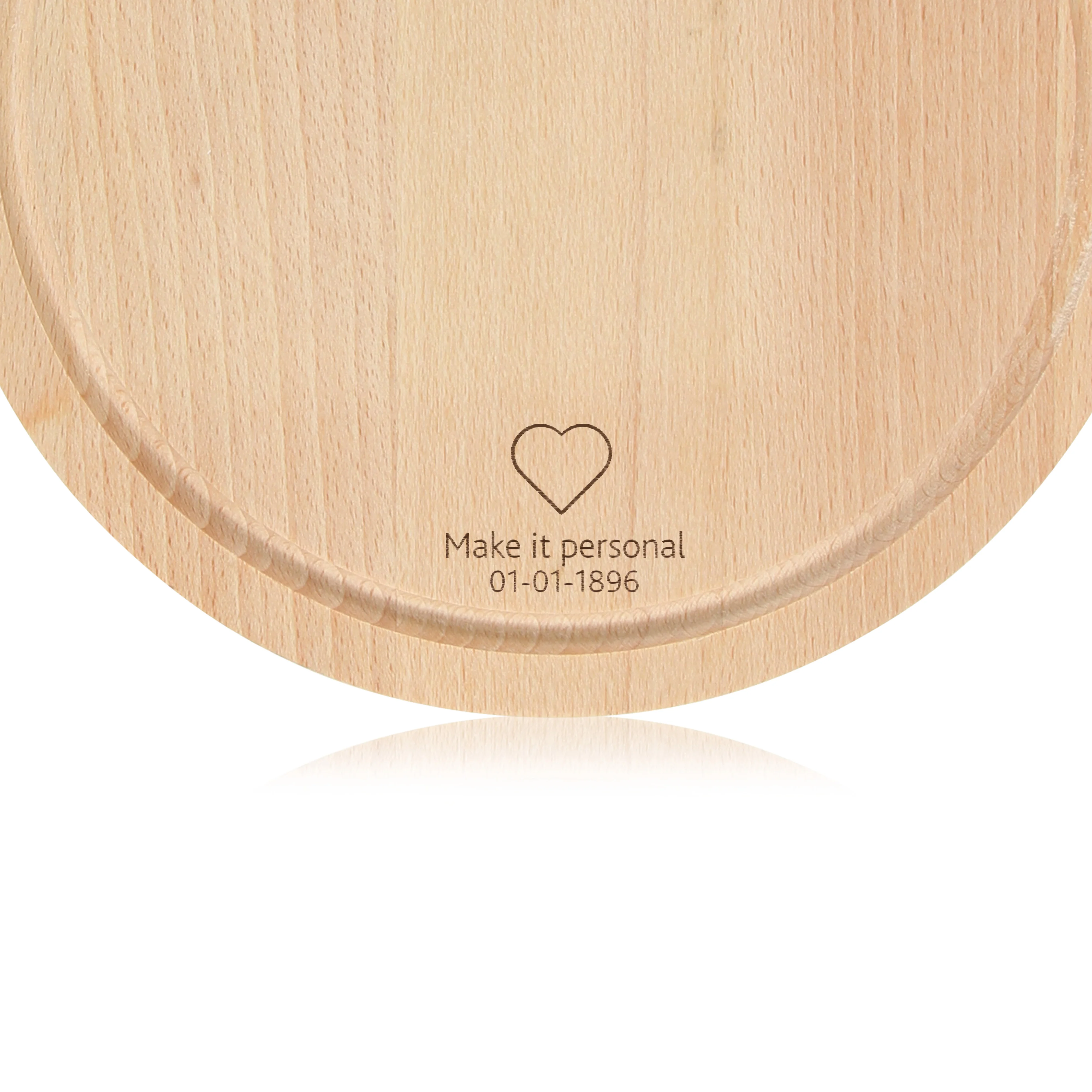 Gepersonaliseerde Serveerplank Rond Amigo M - ⌀ 23.4 cm - Image 6