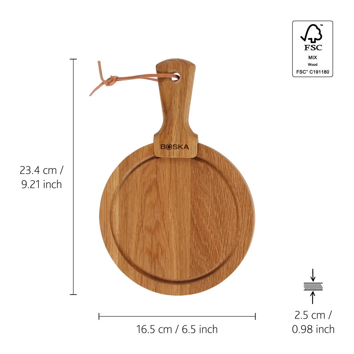 Serveerplank Rond Friends S - ⌀ 16 cm - Image 5